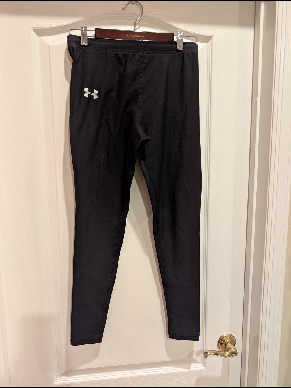 Under Armour Black Men's Performance Joggers with White Logo